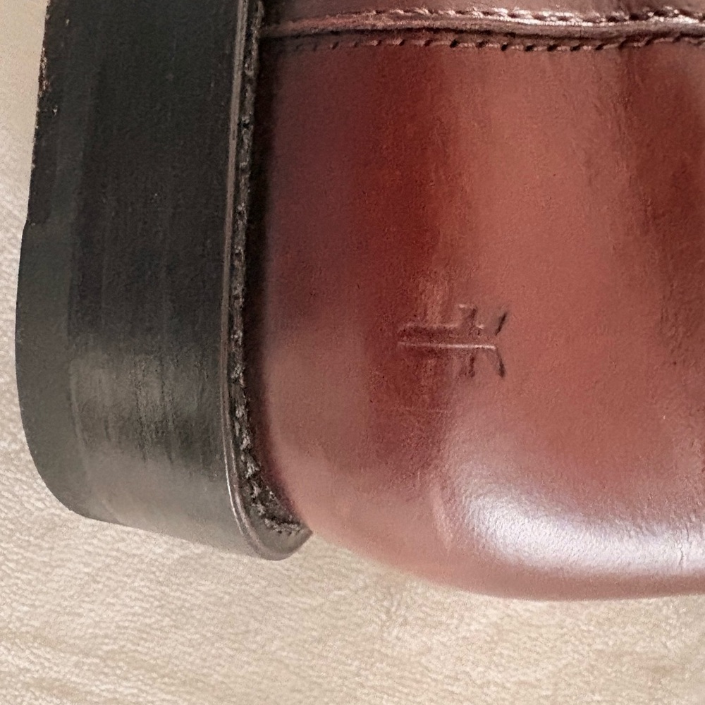 Frye Tall Riding Boots in Chestnut - Picture 4 of 10